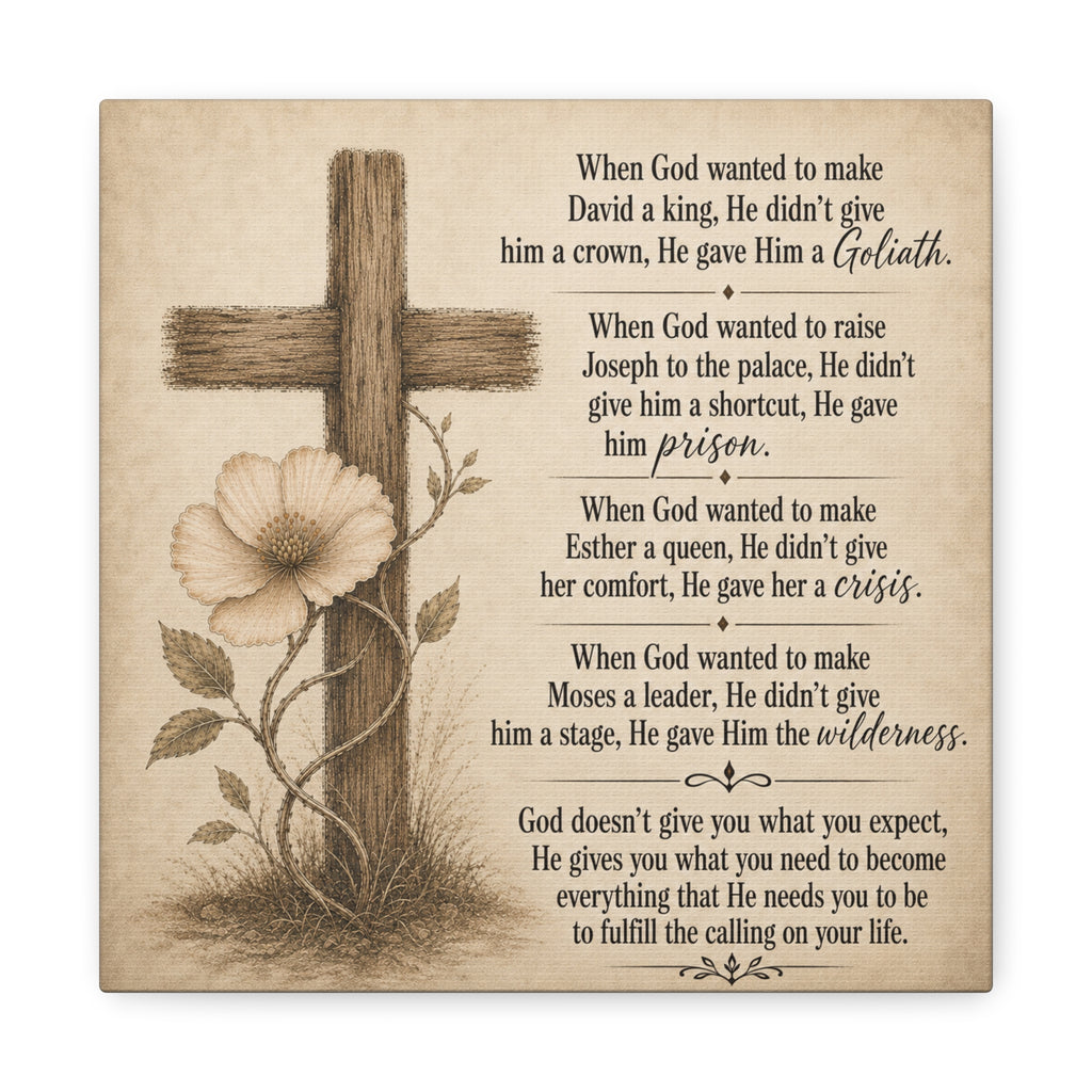Fulfill the Calling of Your Life encouragement canvas Matte Canvas Stretched